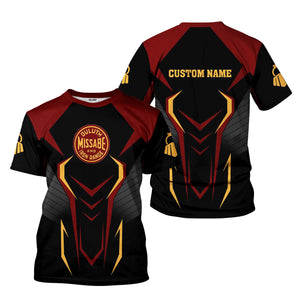 Railspirit Personalized Duluth, Missabe, & Iron Range Railroad T-Shirt Dynamic Design Style Perfect Shirt for Train Enthusiasts