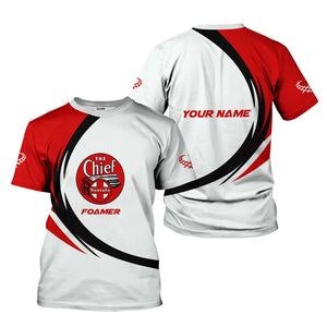 Railspirit Personalized The Chief Santa Fe Railroad T-Shirt Unique Graphic Style Shirt For Train Enthusiasts