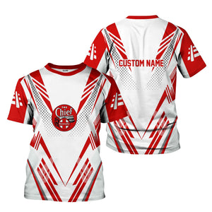 Railspirit Personalized The Chief Santa Fe Railroad T-Shirt Railroad Tribute Design Train Shirt for Train Lovers