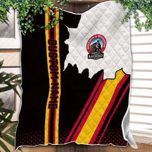 Railspirit Personalized Durango And Silverton Narrow Gauge Railroad Premium Quilts Vintage All Over Printed Premium Quilts