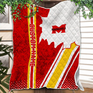 Railspirit Personalized Monongahela Railroad Premium Quilts Vintage All Over Printed Premium Quilts