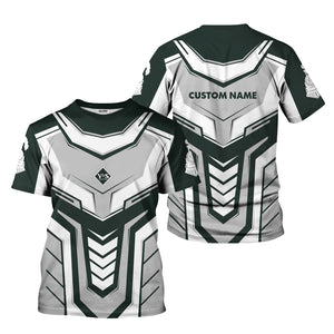 Railspirit Personalized Youngstown & Southern Railroad T-Shirt Armor-Inspired Design Train Shirt All Over Print