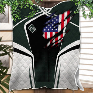 Railspirit Personalized Youngstown & Southern Railroad Premium Quilts American Vintage All Over Printed Premium Quilts