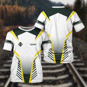 Railspirit Personalized Youngstown & Southern Railroad T Shirt Unisex Train Shirt All Over Print