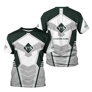 Railspirit Personalized Youngstown & Southern Railroad T-Shirt Engine-Inspired Style Train Shirt for Railroad Fanatic