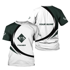 Railspirit Personalized Youngstown & Southern Railroad T-Shirt Unique Graphic Style Shirt For Train Enthusiasts