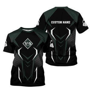 Railspirit Personalized Youngstown & Southern Railroad T-Shirt Dynamic Design Style Perfect Shirt for Train Enthusiasts