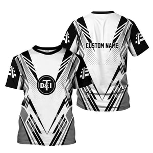 Railspirit Personalized Detroit Toledo And Ironton Railroad T-Shirt Railroad Tribute Design Train Shirt for Train Lovers