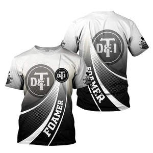 Railspirit Personalized Detroit Toledo And Ironton Railroad T-Shirt Railway-Themed Style Shirt Gift Idea For Trainspotter