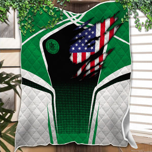 Railspirit Personalized Pittsburgh And Lake Erie Railroad Premium Quilts American Vintage All Over Printed Premium Quilts