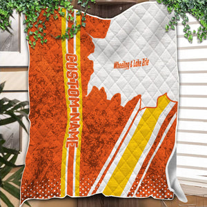 Railspirit Personalized Wheeling And Lake Erie Railroad Premium Quilts Vintage All Over Printed Premium Quilts