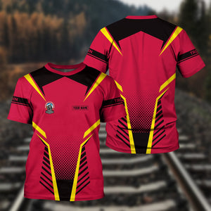 Railspirit Personalized Durango And Silverton Narrow Gauge Railroad T Shirt Unisex Train Shirt All Over Print