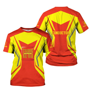 Railspirit Personalized Strasburg Railroad T-Shirt Unique Style with Custom Job Train Shirt