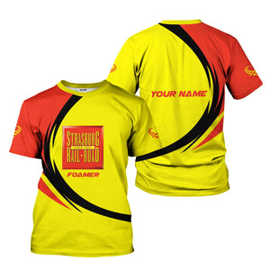 Railspirit Personalized Strasburg Railroad T-Shirt Unique Graphic Style Shirt For Train Enthusiasts