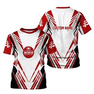 Railspirit Personalized Monon Railroad T-Shirt Railroad Tribute Design Train Shirt for Train Lovers