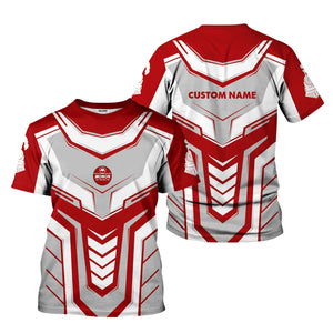 Railspirit Personalized Monon Railroad T-Shirt Armor-Inspired Design Train Shirt All Over Print