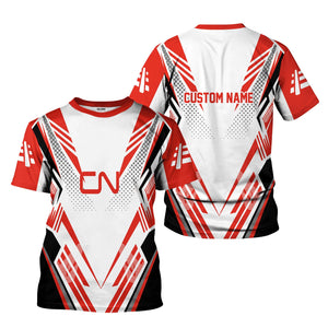 Railspirit Personalized Canadian National Railroad T-Shirt Railroad Tribute Design Train Shirt for Train Lovers