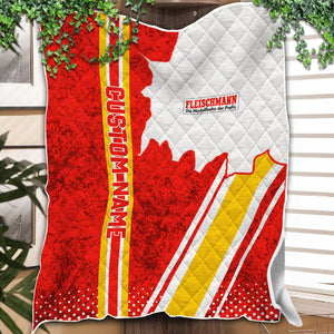 Railspirit Personalized Fleischmann And Western Railroad Premium Quilts Vintage All Over Printed Premium Quilts