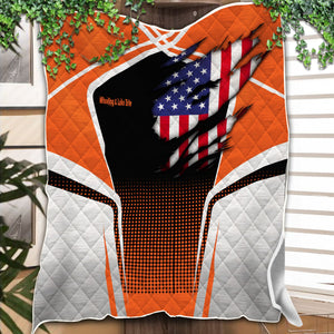 Railspirit Personalized Wheeling And Lake Erie Railroad Premium Quilts American Vintage All Over Printed Premium Quilts