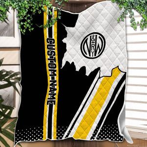 Railspirit Personalized Norfolk and Western Railway Premium Quilts Vintage N&W All Over Printed Premium Quilts