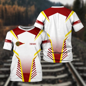 Railspirit Personalized Western Maryland Railway T Shirt Unisex Train Shirt All Over Print