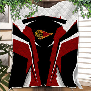 Railspirit Personalized Western Maryland Railway Premium Quilts Strong Line Train Premium Quilts Gift Idea For Train Lover