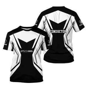 Railspirit Personalized Norfolk Southern Railway T-Shirt Unique Style with Custom Job Train Shirt