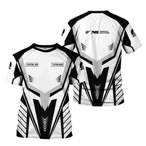 Railspirit Personalized Norfolk Southern Railway T-Shirt Workwear-Inspired with Custom Position Train Shirt