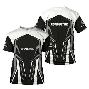 Railspirit Personalized Norfolk Southern Railway T-Shirt Futuristic Design with Custom Job Train Shirt
