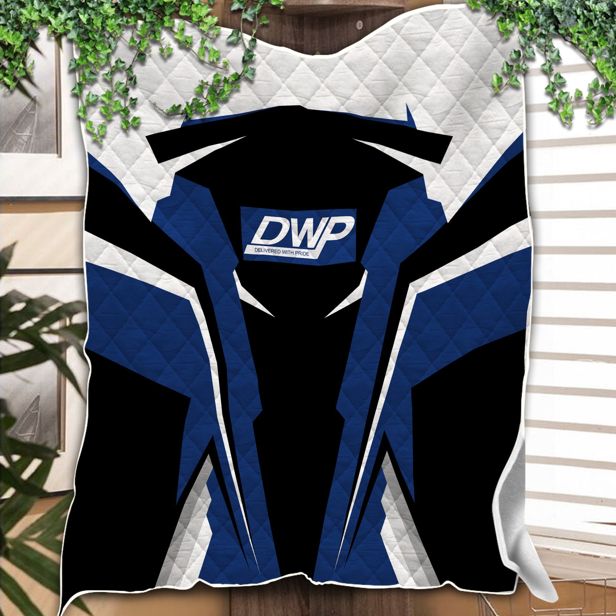 Railspirit Personalized Duluth, Winnipeg and Pacific Railway Premium Quilts Strong Line Train Premium Quilts Gift Idea For Train Lover