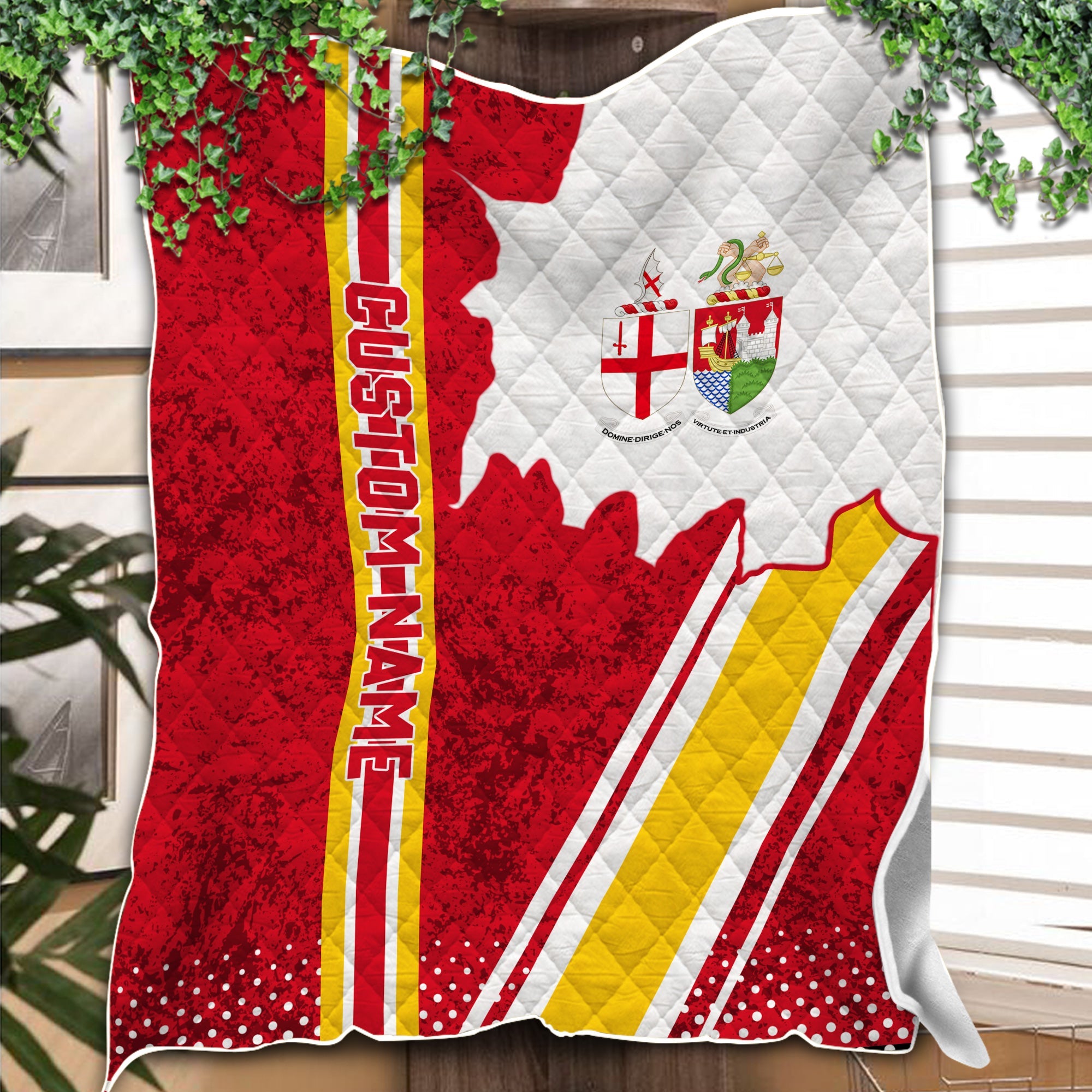 Railspirit Personalized Great Western Railway Premium Quilts Vintage All Over Printed Premium Quilts