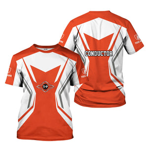 Railspirit Personalized Texas and Pacific Railway T-Shirt Unique Style with Custom Job Train Shirt