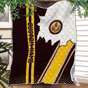 Railspirit Personalized London, Midland and Scottish Railway Premium Quilts Vintage All Over Printed Premium Quilts