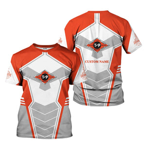 Railspirit Personalized Texas and Pacific Railway T-Shirt Engine-Inspired Style Train Shirt for Railroad Fanatic