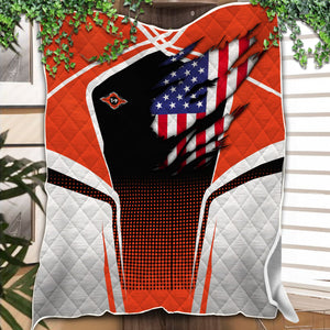 Railspirit Personalized Texas and Pacific Railway Premium Quilts American Vintage All Over Printed Premium Quilts