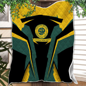 Railspirit Personalized Southern Railway U.S Premium Quilts SOU Strong Line Train Premium Quilts Gift Idea For Train Lover