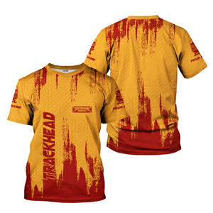 Railspirit Personalized Chicago South Shore and South Bend Railroad T-Shirt Paint Impact Design Train Shirt for Trackhead