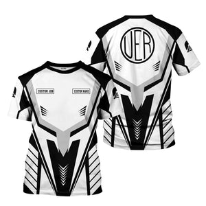 Railspirit Personalized Union Electric Railway T-Shirt Workwear-Inspired with Custom Position Train Shirt