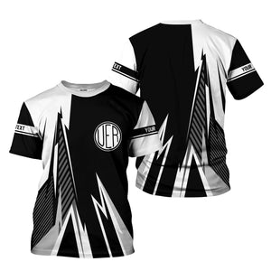 Railspirit Personalized Union Electric Railway T-Shirt Lightning-Inspired Railway Style Shirt For Train Lovers