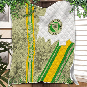 Railspirit Personalized Virginia & Truckee Railroad Premium Quilts Vintage All Over Printed Premium Quilts