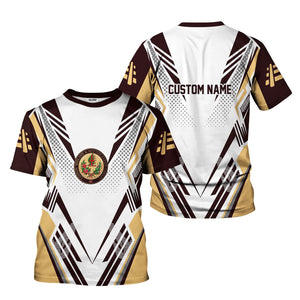 Railspirit Personalized London, Midland and Scottish Railway T-Shirt Railroad Tribute Design Train Shirt for Train Lovers