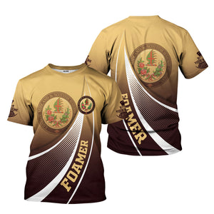 Railspirit Personalized London, Midland and Scottish Railway T-Shirt Railway-Themed Style Shirt Gift Idea For Trainspotter