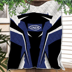 Railspirit Personalized London and North Eastern Railway Premium Quilts Strong Line Train Premium Quilts Gift Idea For Train Lover