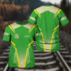 Railspirit Personalized Virginia & Truckee Railroad T Shirt Unisex Train Shirt All Over Print