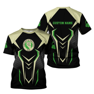 Railspirit Personalized Virginia & Truckee Railroad T-Shirt Dynamic Design Style Perfect Shirt for Train Enthusiasts