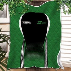 Railspirit Personalized Burlington Northern Railroad Premium Quilts Train Premium Quilts Gift Idea For Train Lover