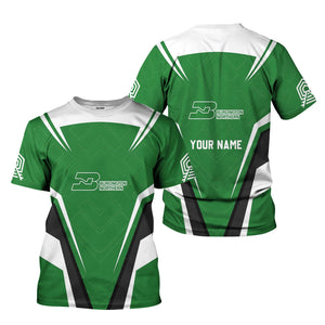 Railspirit Personalized Burlington Northern Railroad T-Shirt Railway Inspired Apparel Train Shirt for Train Lovers