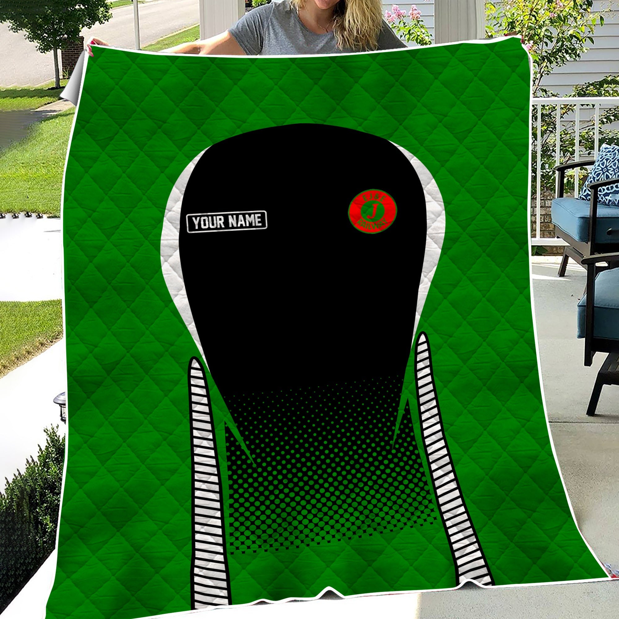 Railspirit Personalized Elgin Joliet And Eastern Railroad Premium Quilts Train Premium Quilts Gift Idea For Train Lover