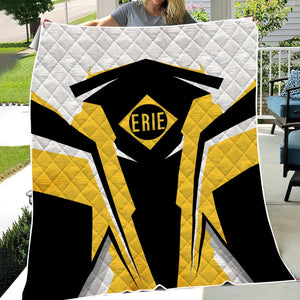 Railspirit Personalized Erie Railroad Premium Quilts Strong Line Train Premium Quilts Gift Idea For Train Lover