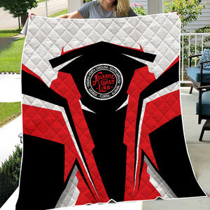 Railspirit Personalized Atlantic Coast Line Railroad Premium Quilts Strong Line Train Premium Quilts Gift Idea For Train Lover